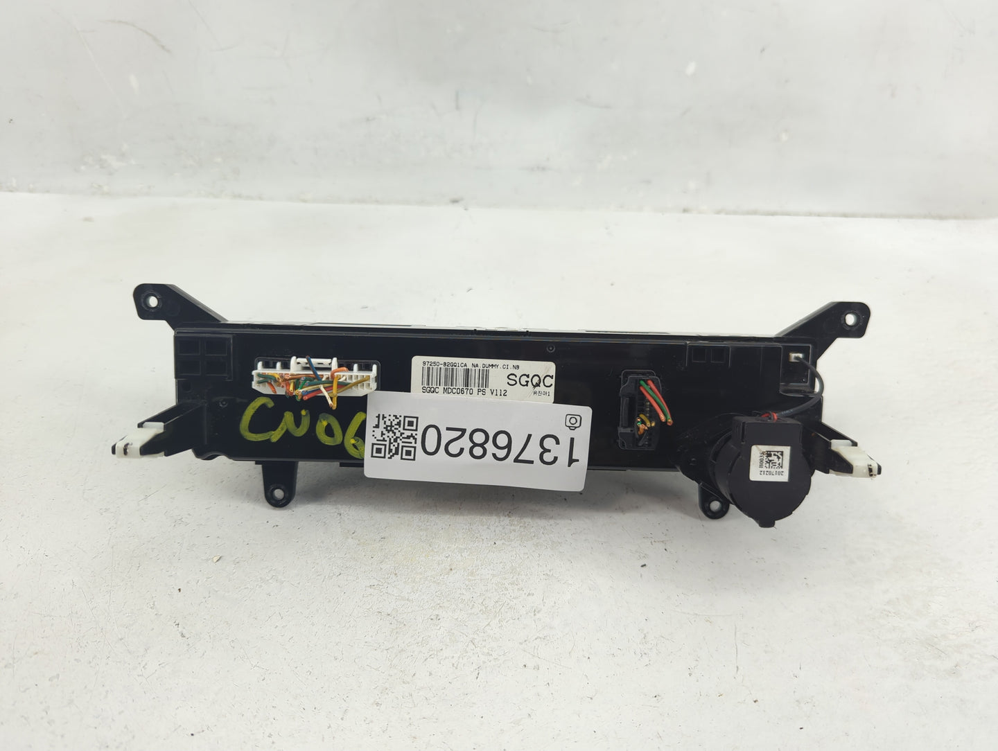 2017-2019 Kia Soul Climate Control Module Temperature AC/Heater Replacement P/N:97250-B2GQ1CA Fits Fits 2017 2018 2019 OEM U