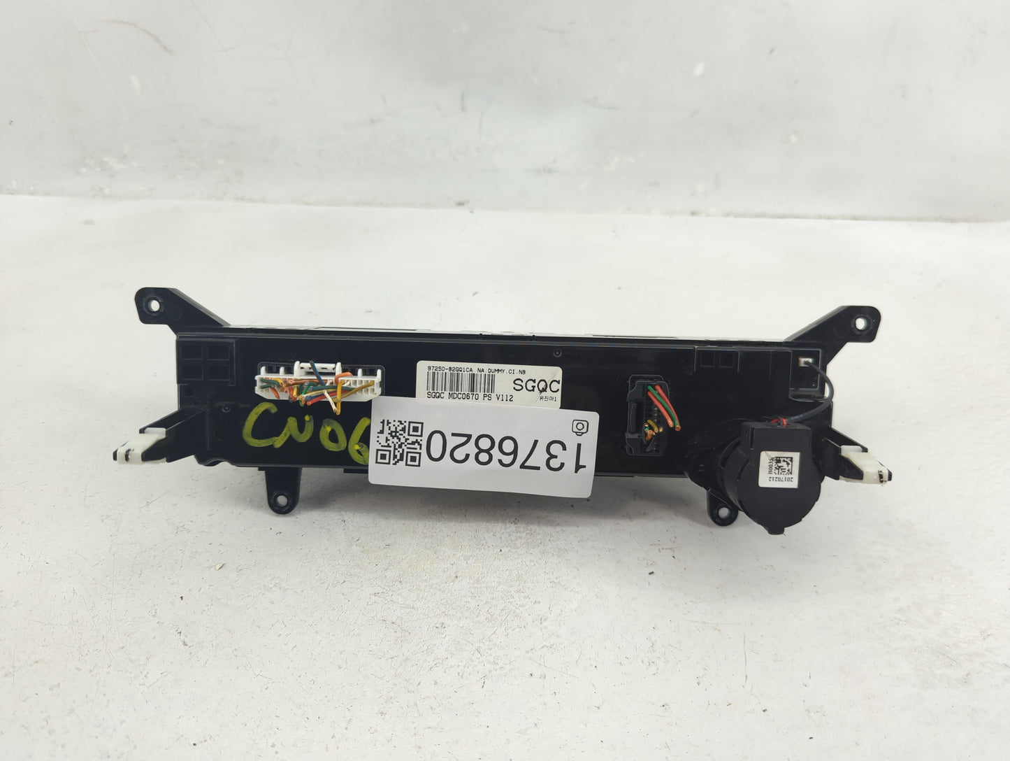 2017-2019 Kia Soul Climate Control Module Temperature AC/Heater Replacement P/N:97250-B2GQ1CA Fits Fits 2017 2018 2019 OEM U