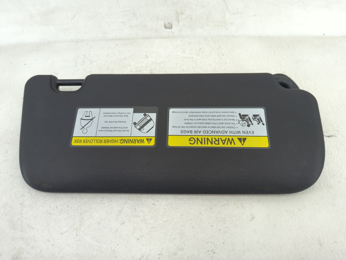 2014-2019 Kia Soul Sun Visor Shade Replacement Driver Left Mirror Fits Fits 2014 2015 2016 2017 2018 2019 OEM Used Auto Part