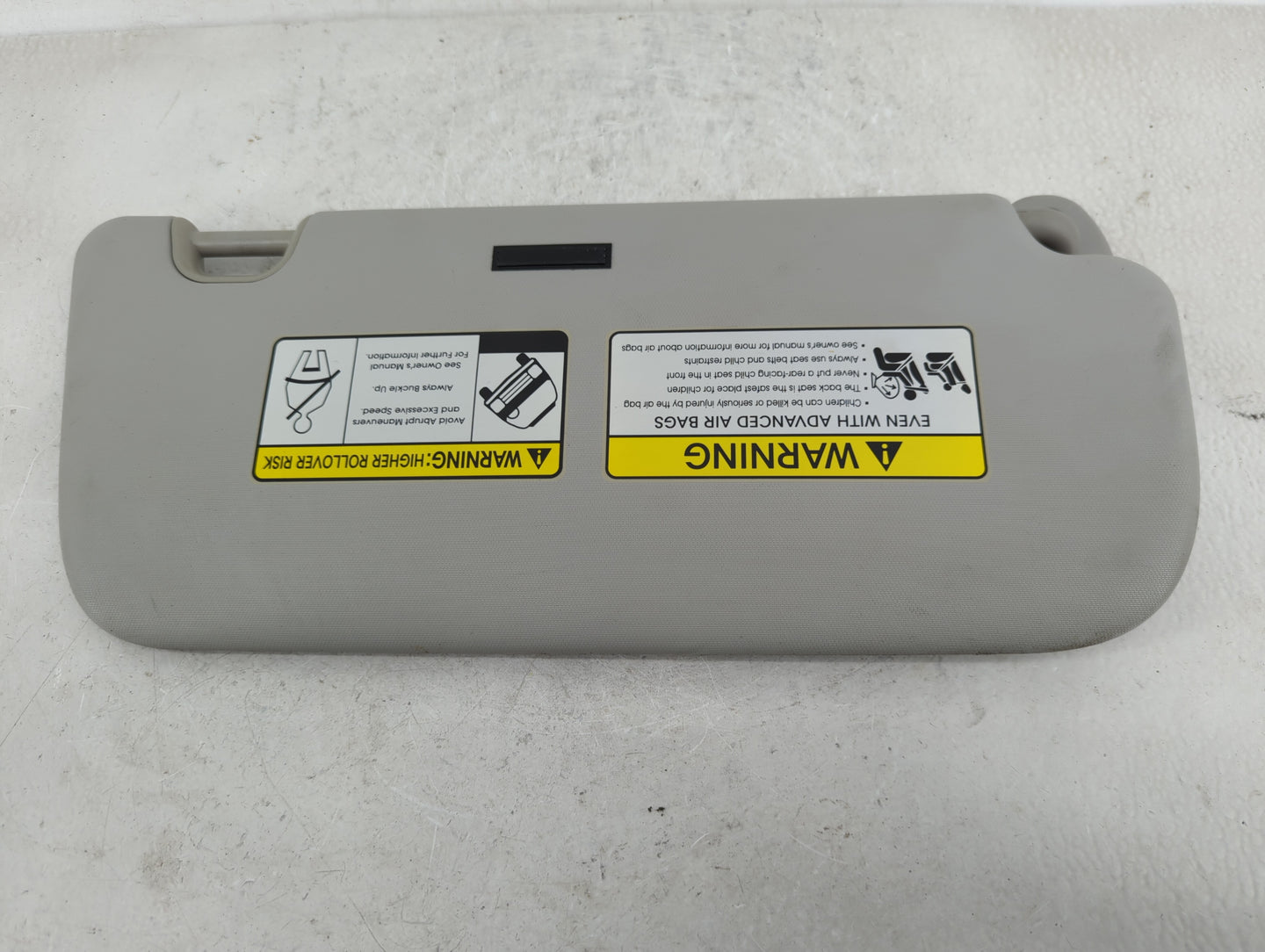 2014-2019 Kia Soul Sun Visor Shade Replacement Driver Left Mirror Fits Fits 2014 2015 2016 2017 2018 2019 OEM Used Auto Part