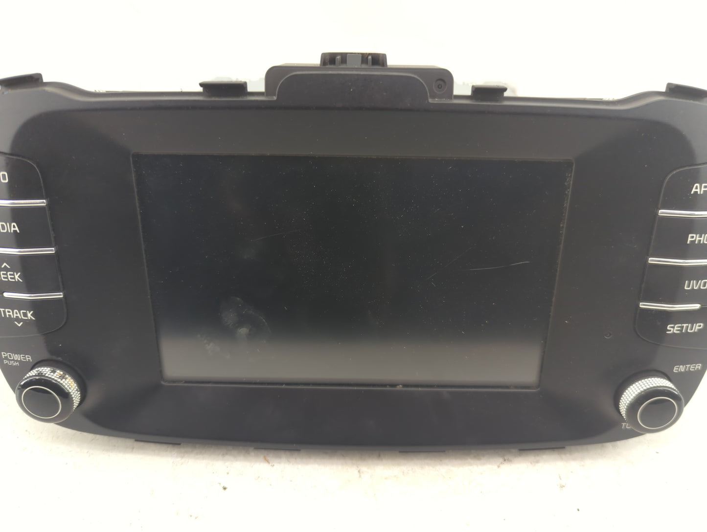 2017-2019 Kia Soul Radio AM FM Cd Player Receiver Replacement P/N:96160-B2310CA Fits Fits 2017 2018 2019 OEM Used Auto Parts