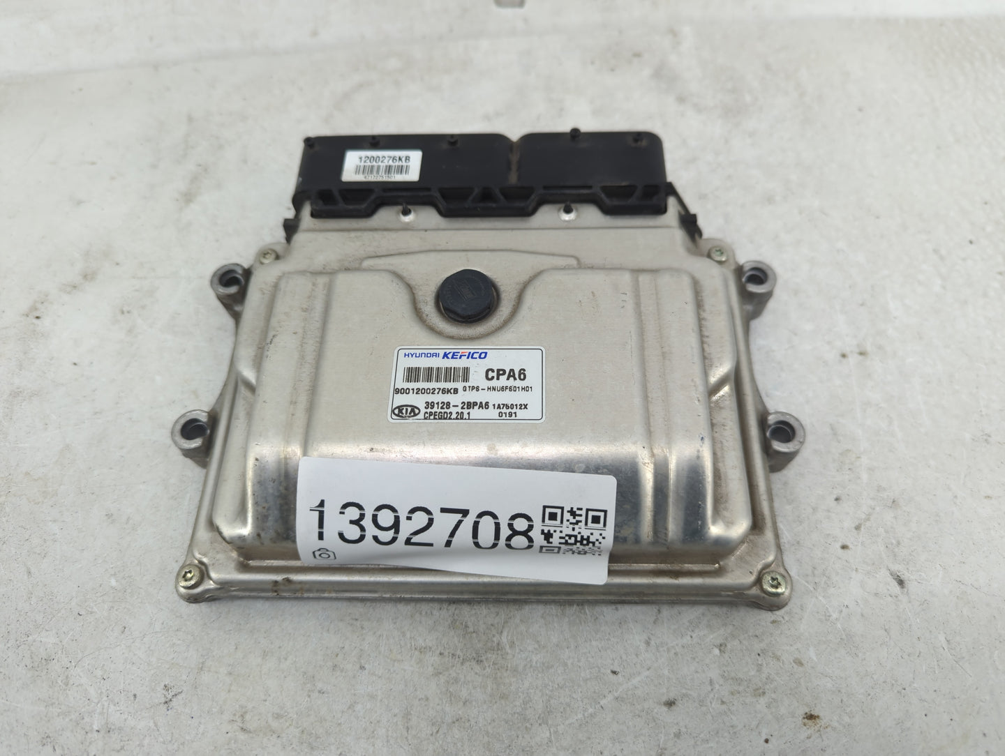 2017-2019 Kia Soul PCM Engine Control Computer ECU ECM PCU OEM P/N:39128-2BPA6 Fits Fits 2017 2018 2019 OEM Used Auto Parts 