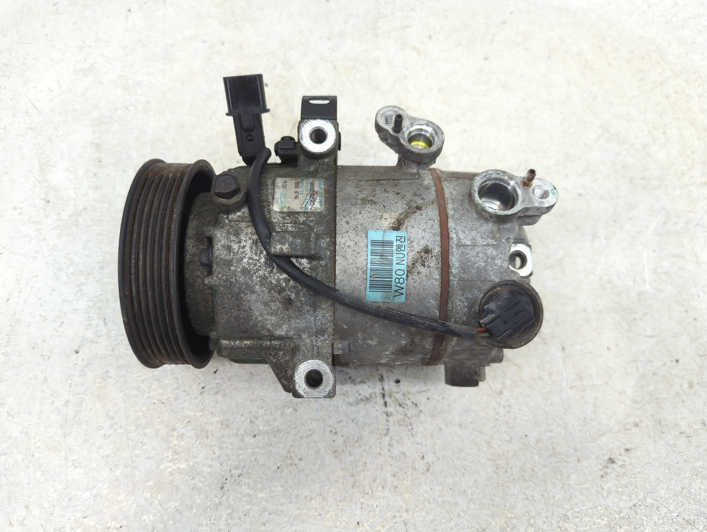 2014-2019 Kia Soul Air Conditioning A/c Ac Compressor Oem - Oemusedautoparts1.com