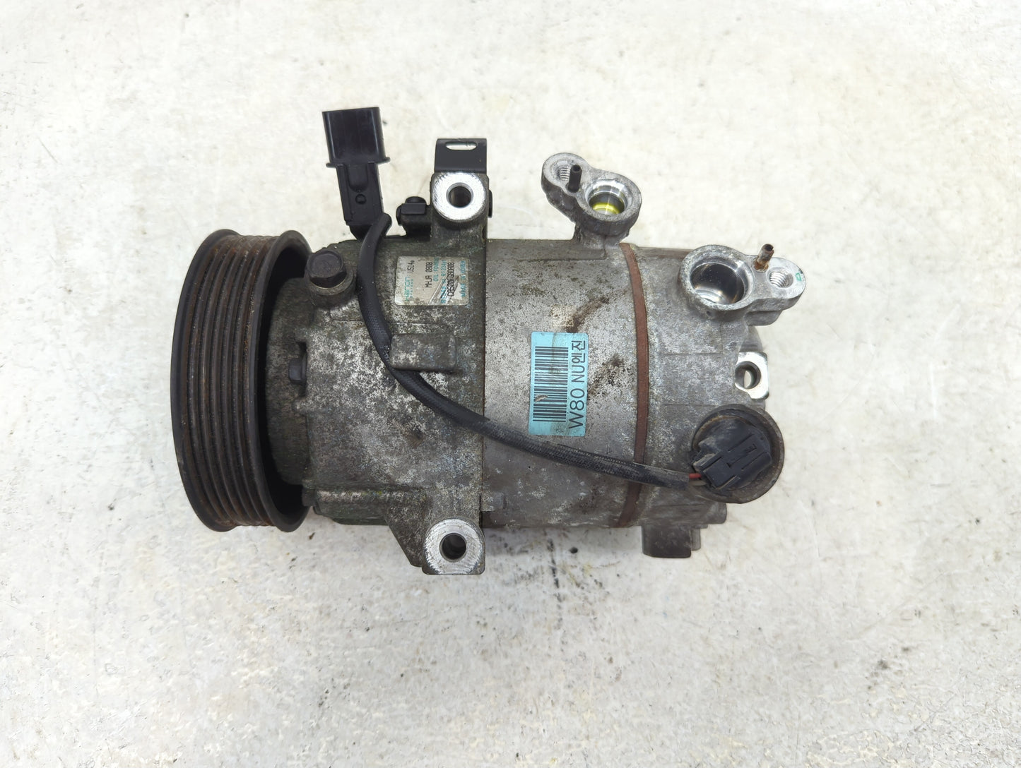 2014-2019 Kia Soul Air Conditioning A/c Ac Compressor Oem - Oemusedautoparts1.com