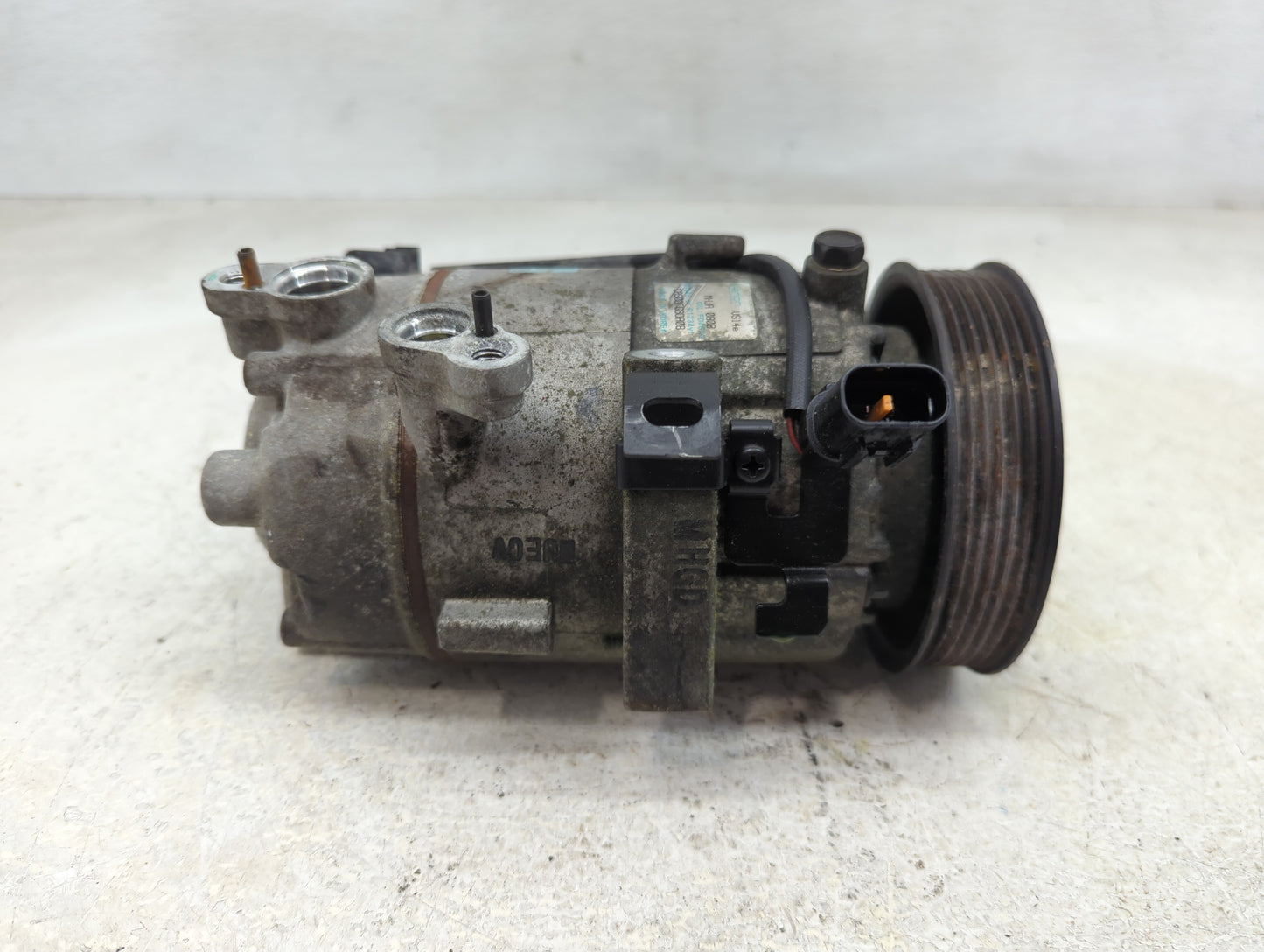 2014-2019 Kia Soul Air Conditioning A/c Ac Compressor Oem - Oemusedautoparts1.com