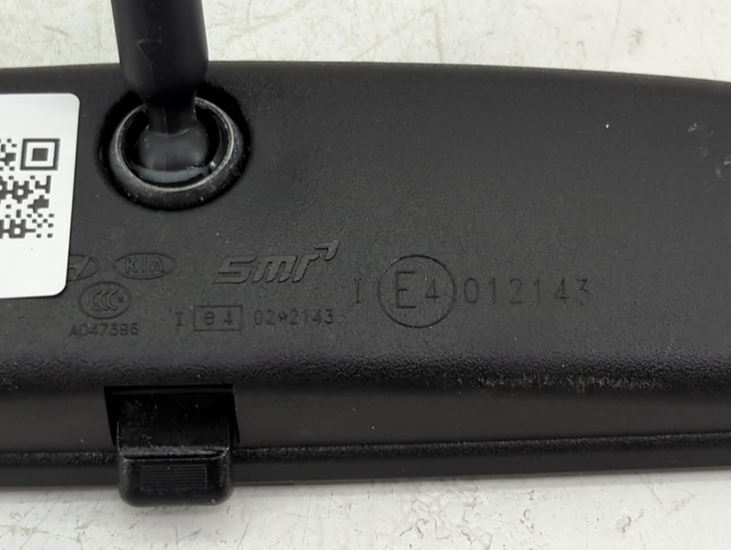 2010-2021 Kia Soul Interior Rear View Mirror Replacement OEM P/N:A047396 Fits OEM Used Auto Parts - Oemusedautoparts1.com