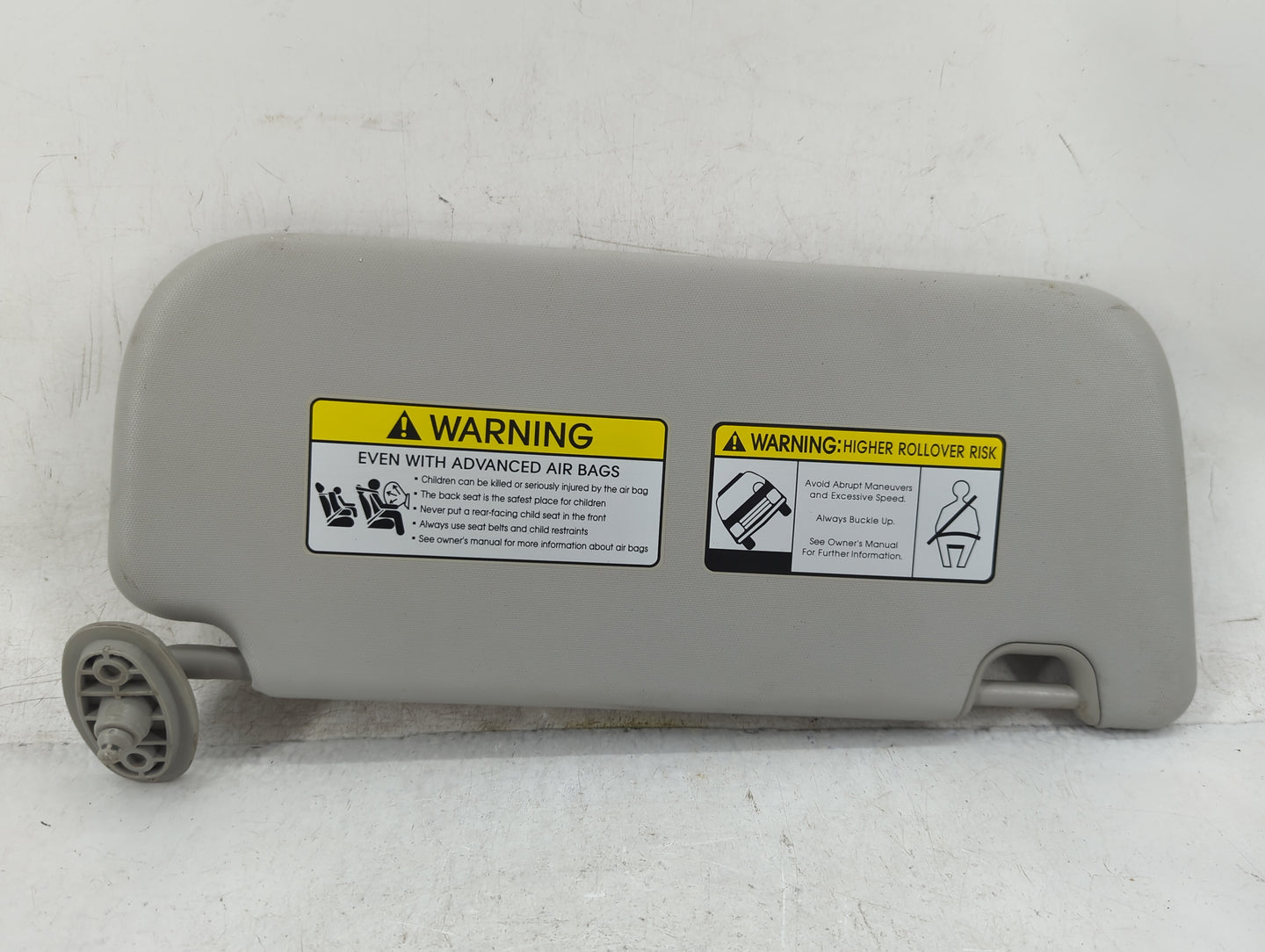 2014-2019 Kia Soul Sun Visor Shade Replacement Driver Left Mirror Fits Fits 2014 2015 2016 2017 2018 2019 OEM Used Auto Part