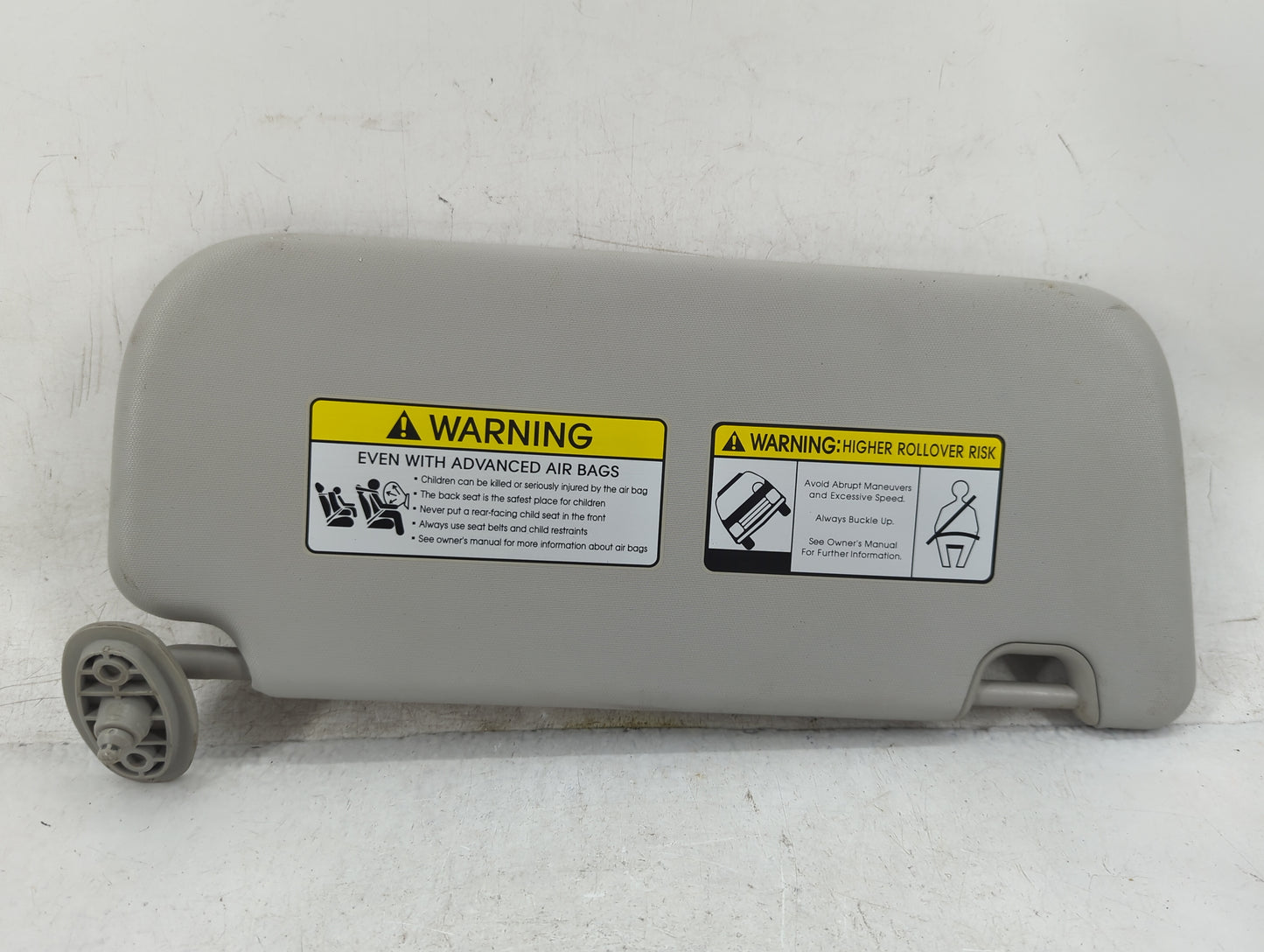 2014-2019 Kia Soul Sun Visor Shade Replacement Driver Left Mirror Fits Fits 2014 2015 2016 2017 2018 2019 OEM Used Auto Part
