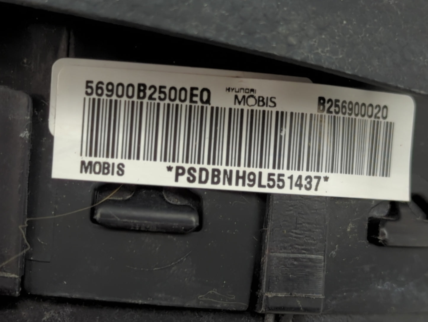 2018 Kia Soul Air Bag Driver Left Steering Wheel Mounted P/N:56900B2500EQ Fits OEM Used Auto Parts - Oemusedautoparts1.com