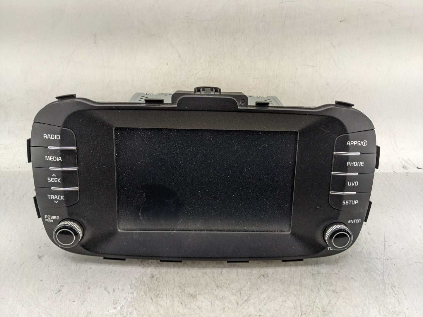 2017-2019 Kia Soul Radio AM FM Cd Player Receiver Replacement P/N:96160-B2310CA Fits Fits 2017 2018 2019 OEM Used Auto Parts