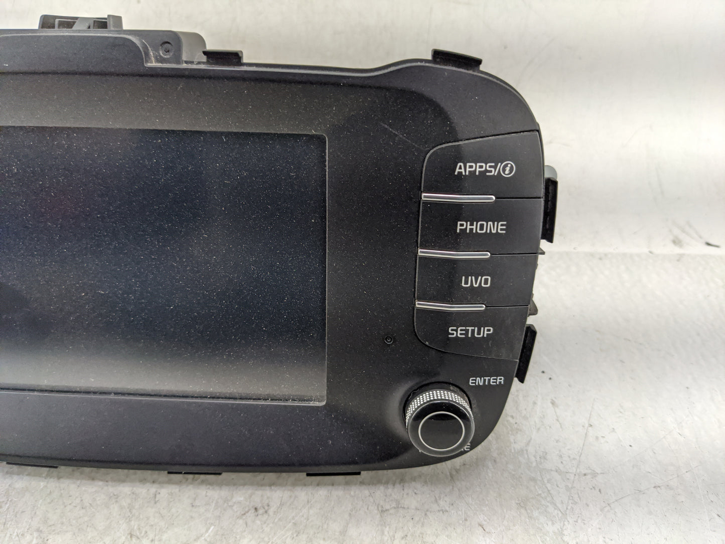 2017-2019 Kia Soul Radio AM FM Cd Player Receiver Replacement P/N:96160-B2310CA Fits Fits 2017 2018 2019 OEM Used Auto Parts