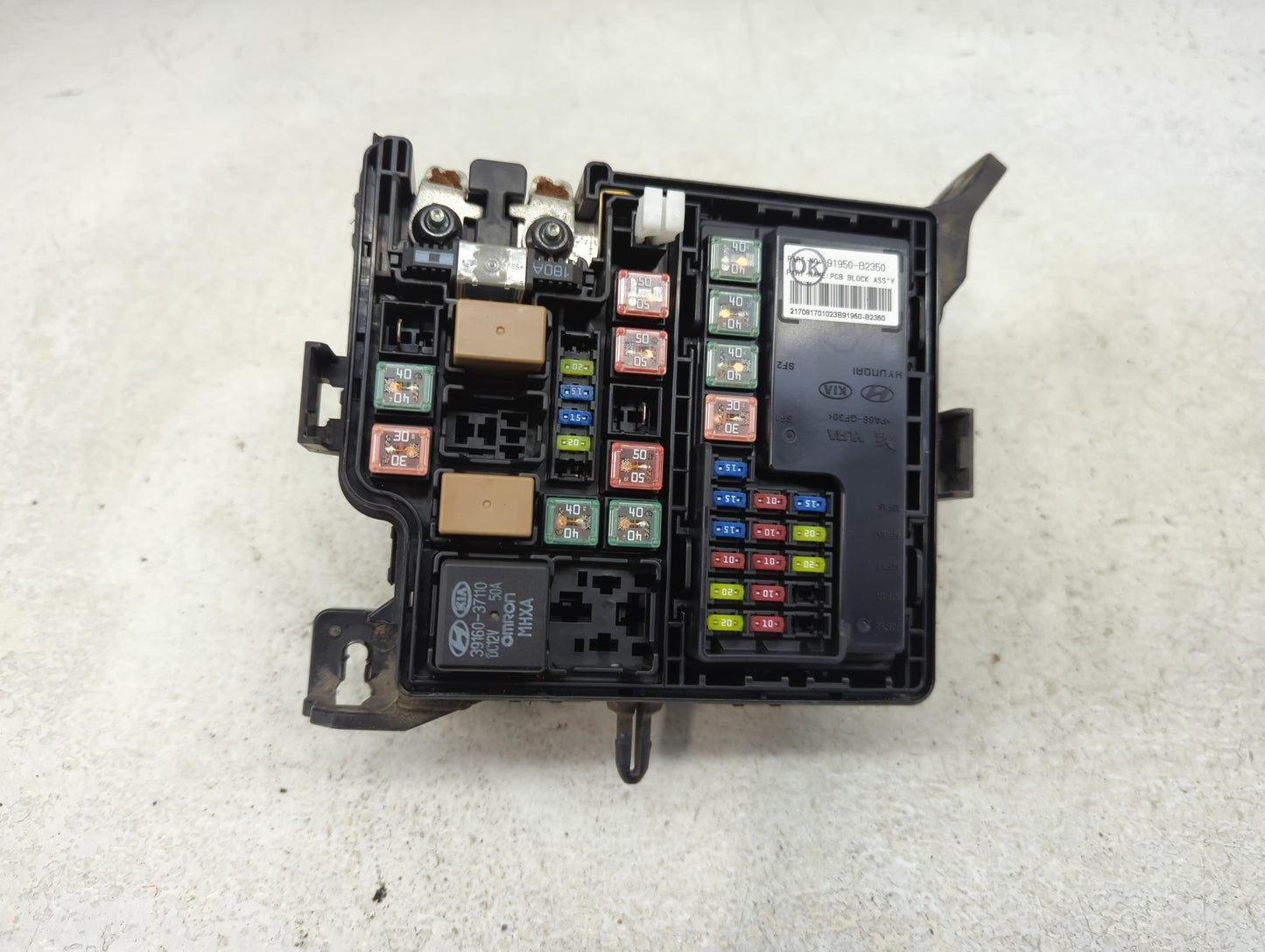 2017-2019 Kia Soul Fusebox Fuse Box Panel Relay Module P/N:91950-B2350 Fits Fits 2017 2018 2019 OEM Used Auto Parts - Oemuse
