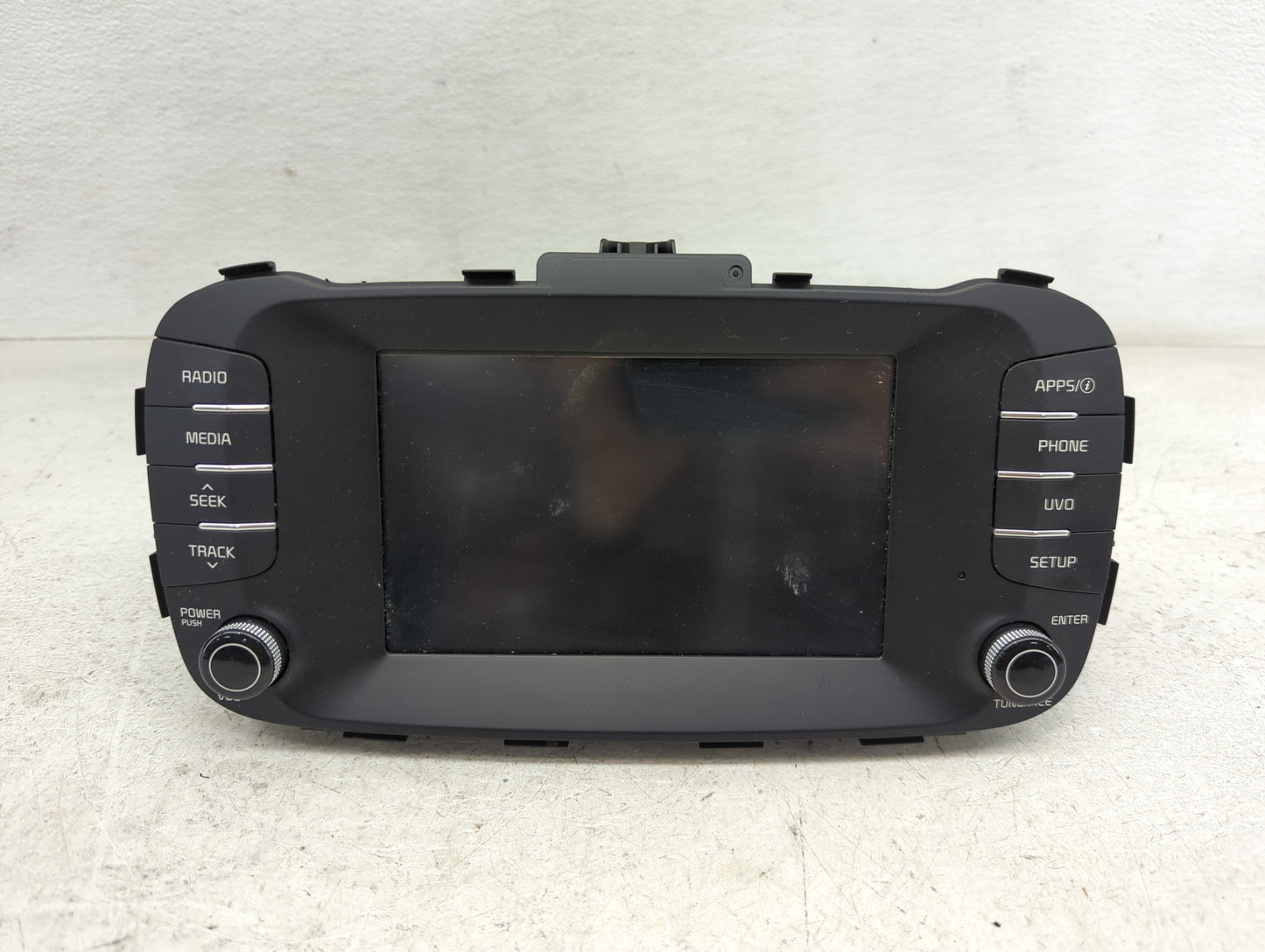 2017-2019 Kia Soul Radio AM FM Cd Player Receiver Replacement P/N:96160-B2310CA Fits Fits 2017 2018 2019 OEM Used Auto Parts