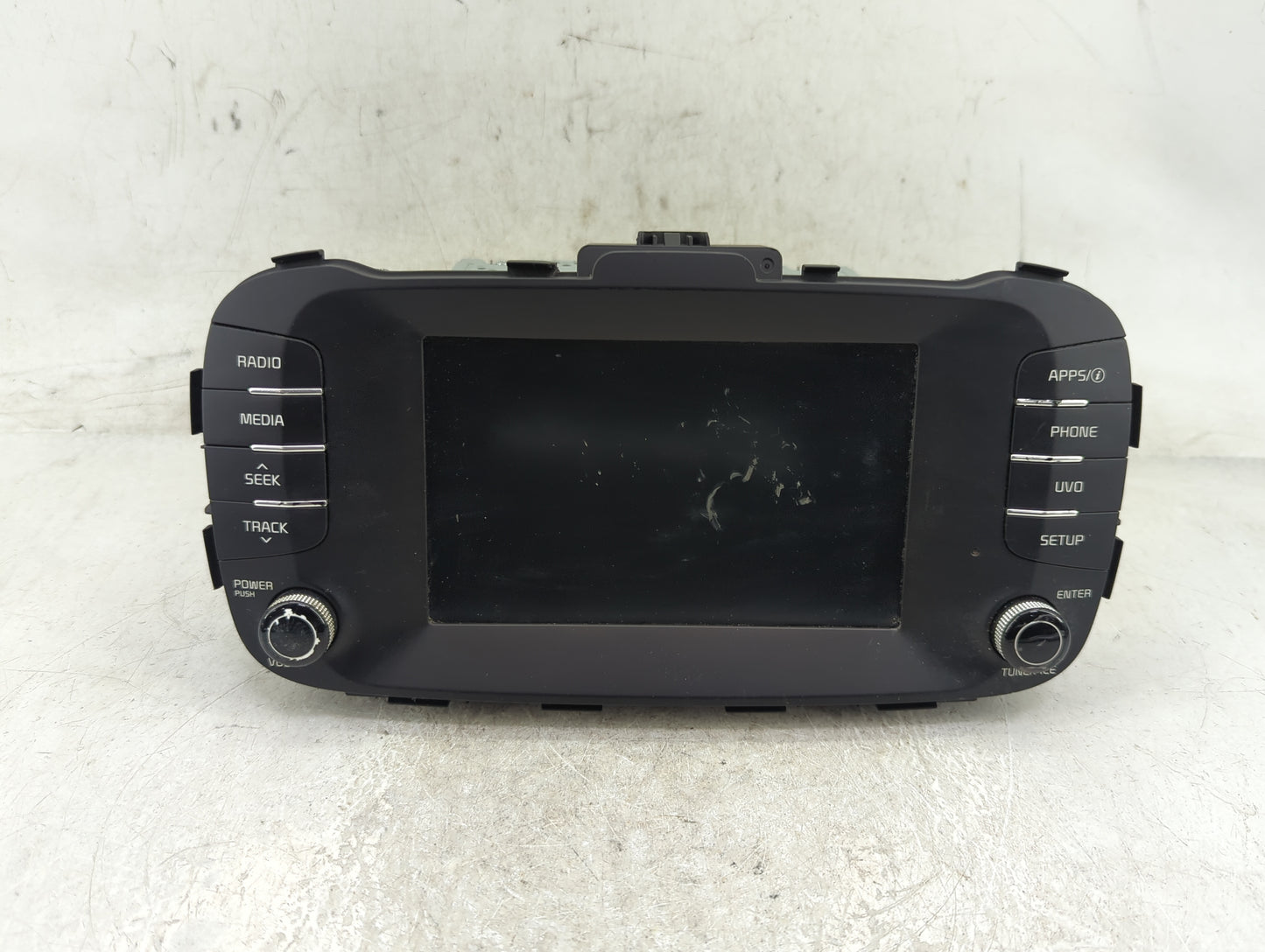 2017-2019 Kia Soul Radio AM FM Cd Player Receiver Replacement P/N:96160-B2310CA Fits Fits 2017 2018 2019 OEM Used Auto Parts