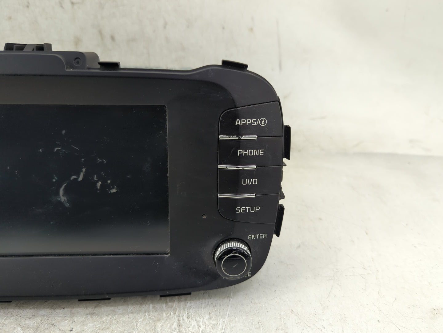 2017-2019 Kia Soul Radio AM FM Cd Player Receiver Replacement P/N:96160-B2310CA Fits Fits 2017 2018 2019 OEM Used Auto Parts