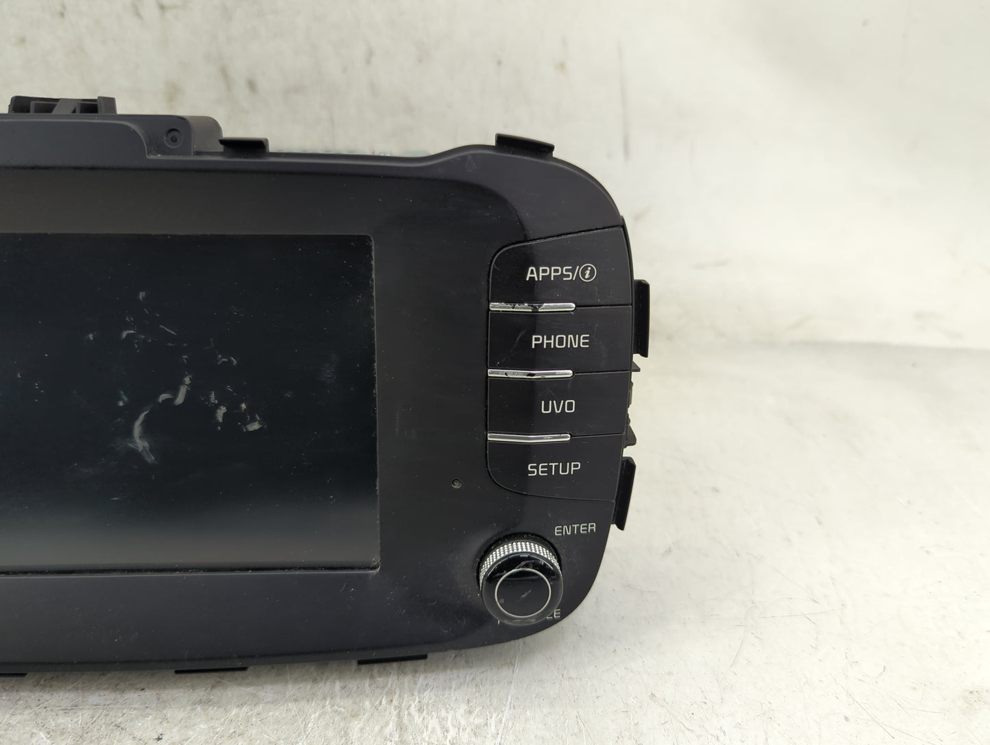 2017-2019 Kia Soul Radio AM FM Cd Player Receiver Replacement P/N:96160-B2310CA Fits Fits 2017 2018 2019 OEM Used Auto Parts