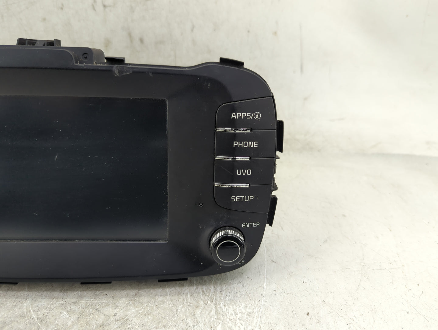 2017-2019 Kia Soul Radio AM FM Cd Player Receiver Replacement P/N:96160-B2310CA Fits Fits 2017 2018 2019 OEM Used Auto Parts