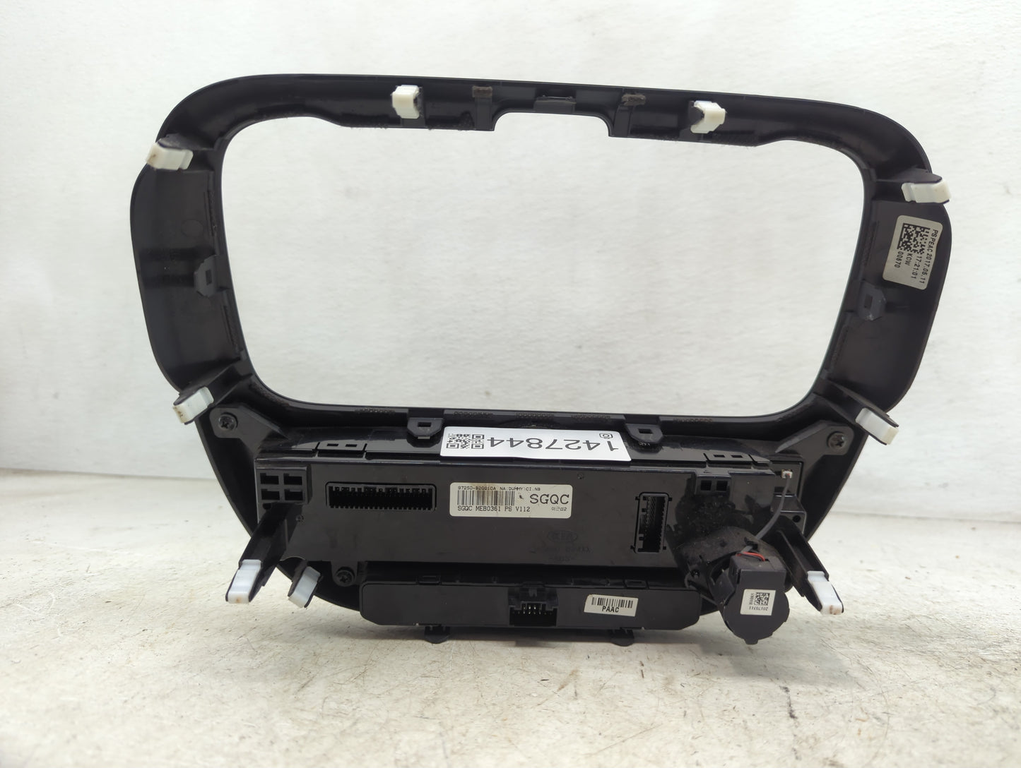 2017-2019 Kia Soul Climate Control Module Temperature AC/Heater Replacement P/N:97250-B2GQ1CA 97250-B2XXX Fits Fits 2017 201