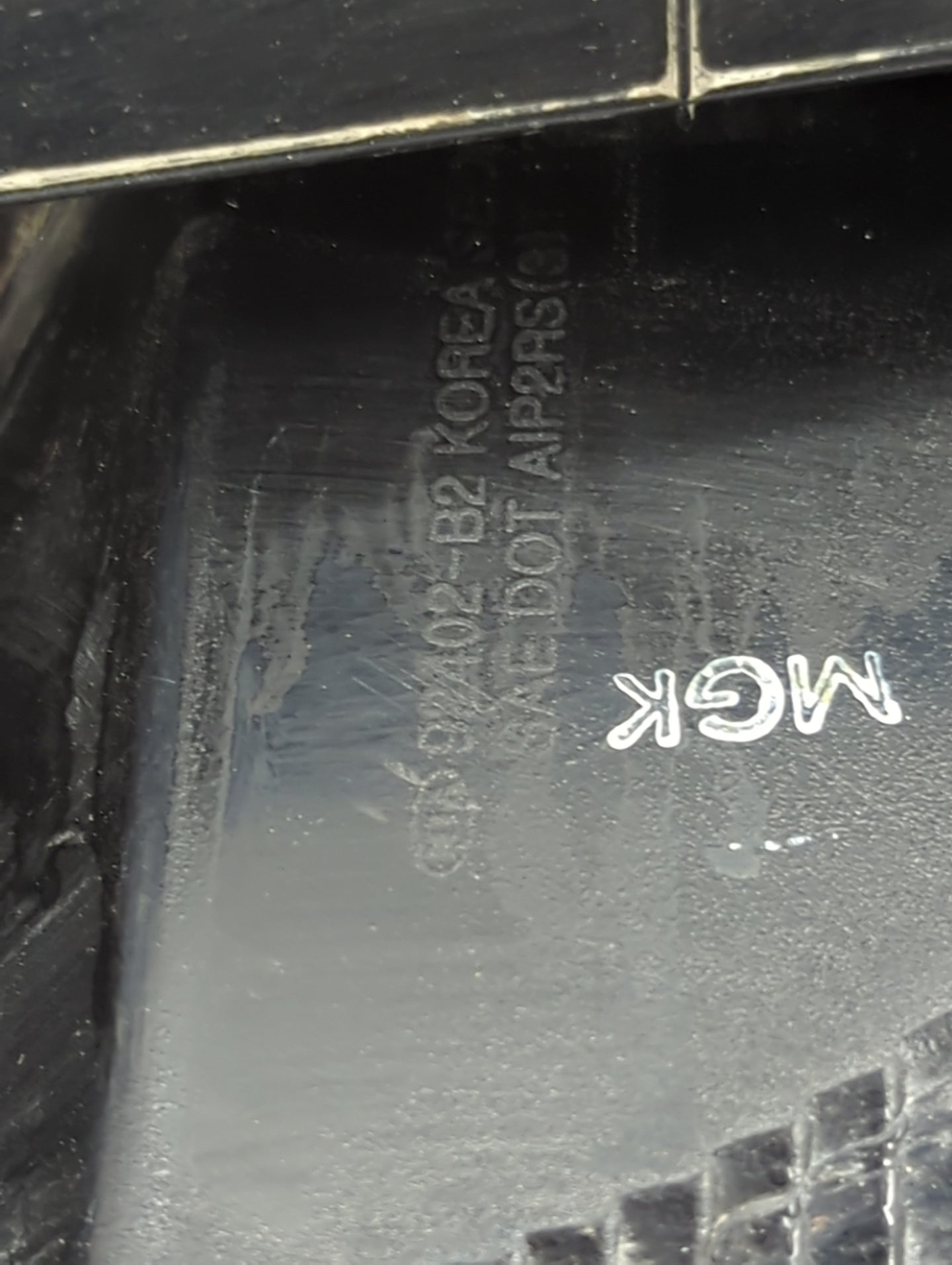 2014-2019 Kia Soul Driver Left Side Deck Lid Mounted Tail Light Black - Oemusedautoparts1.com