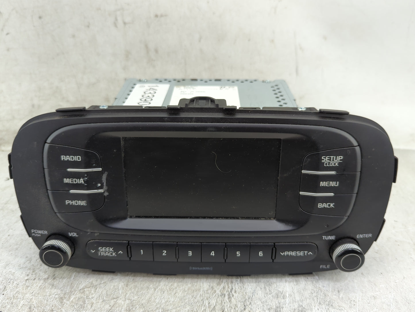 2017-2019 Kia Soul Radio AM FM Cd Player Receiver Replacement P/N:96170-B2480CA ACBA2B2AN, TQ8-ACBA2B2AN Fits Fits 2017 2018