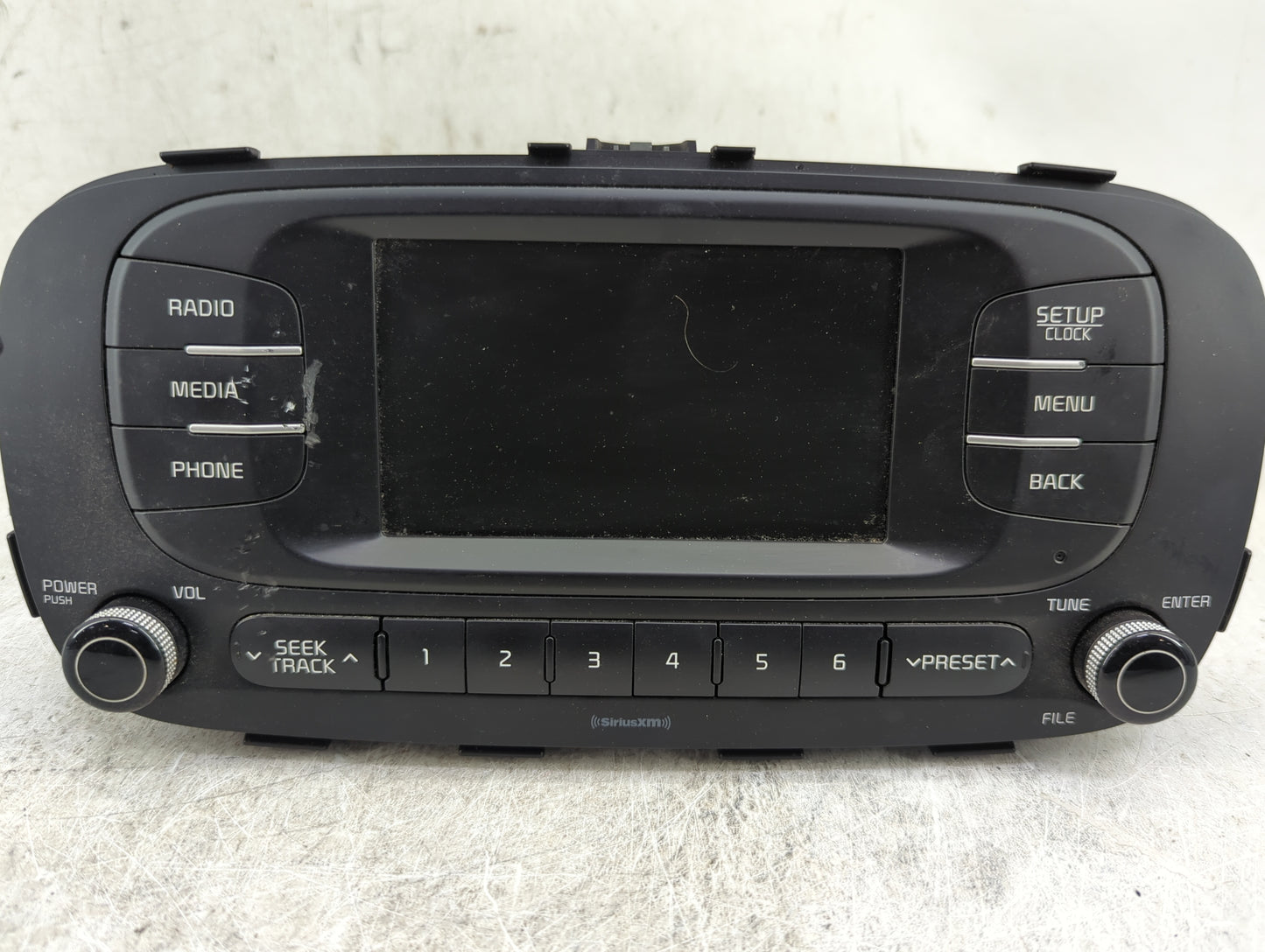 2017-2019 Kia Soul Radio AM FM Cd Player Receiver Replacement P/N:96170-B2480CA ACBA2B2AN, TQ8-ACBA2B2AN Fits Fits 2017 2018