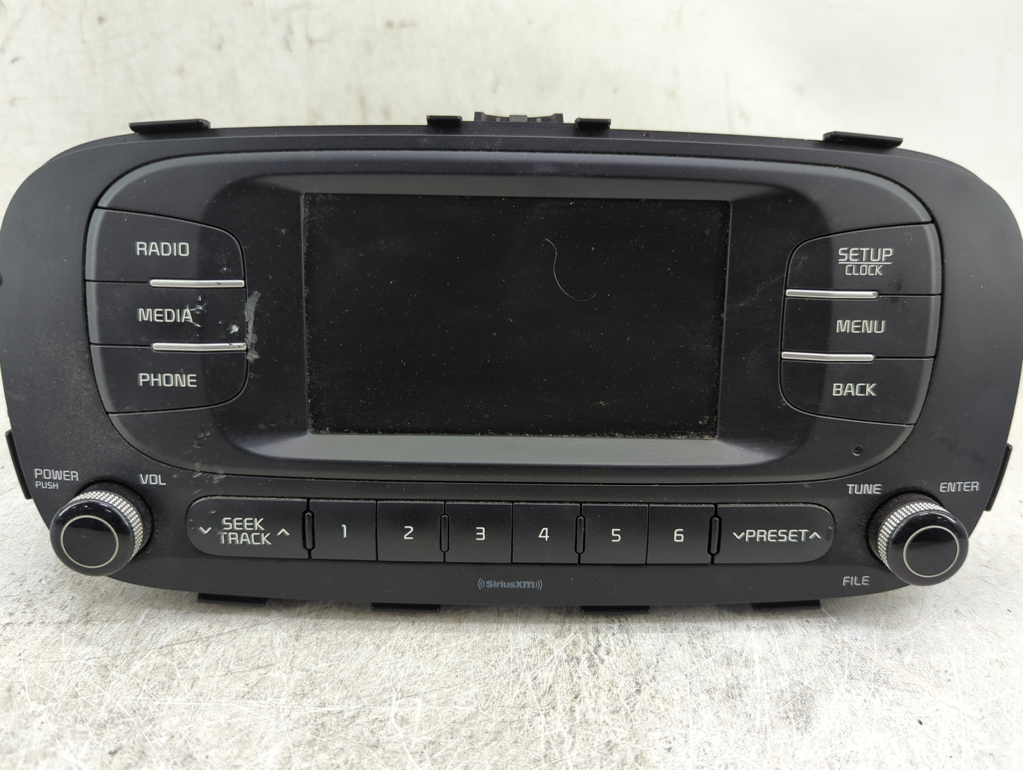 2017-2019 Kia Soul Radio AM FM Cd Player Receiver Replacement P/N:96170-B2480CA ACBA2B2AN, TQ8-ACBA2B2AN Fits Fits 2017 2018