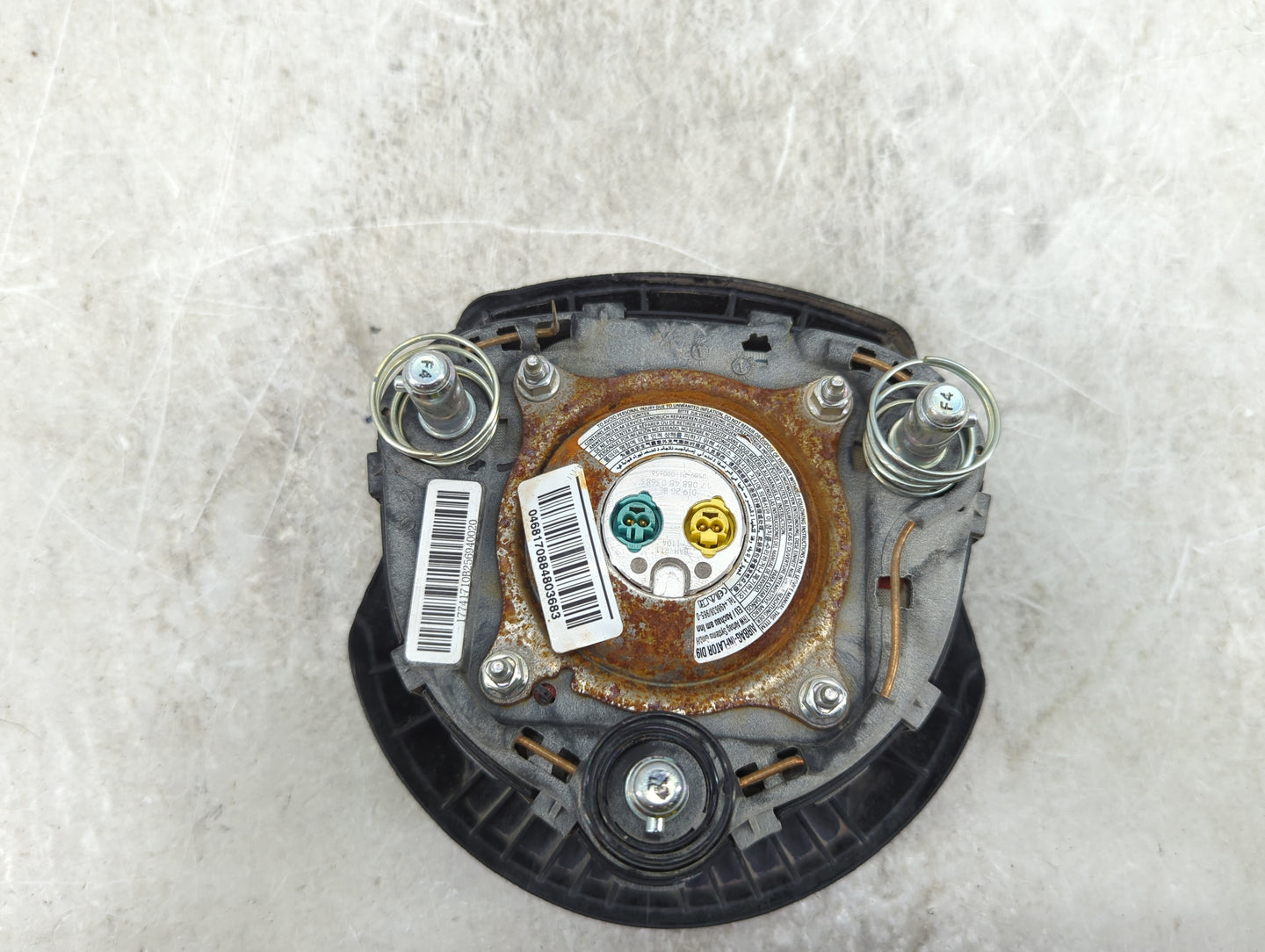 2018 Kia Soul Air Bag Driver Left Steering Wheel Mounted P/N:56900B2500 17 068 48 D266, 0468170884803683, 177417108256940020