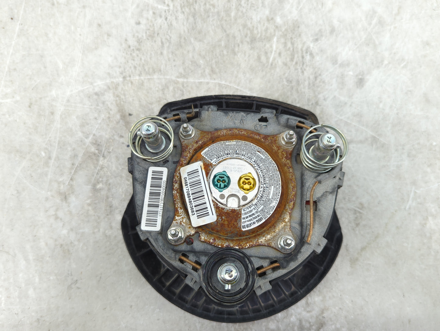 2018 Kia Soul Air Bag Driver Left Steering Wheel Mounted P/N:56900B2500 17 068 48 D266, 0468170884803683, 177417108256940020