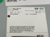 2018-2019 Kia Soul Radio AM FM Cd Player Receiver Replacement P/N:96560-B2511CA AVC42B2AN, TQ8-AVC4B2AN Fits Fits 2018 2019 