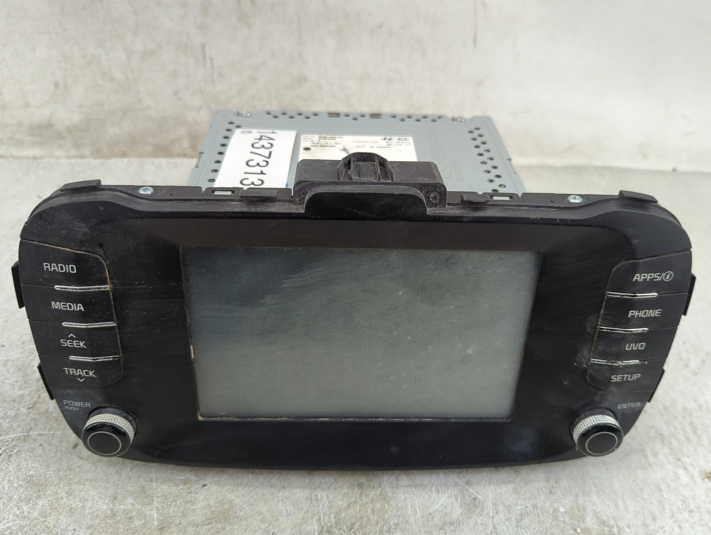 2017-2019 Kia Soul Radio AM FM Cd Player Receiver Replacement P/N:96160-B2310CA AC8B0B2AN, T00-AC8B0B2AN Fits Fits 2017 2018
