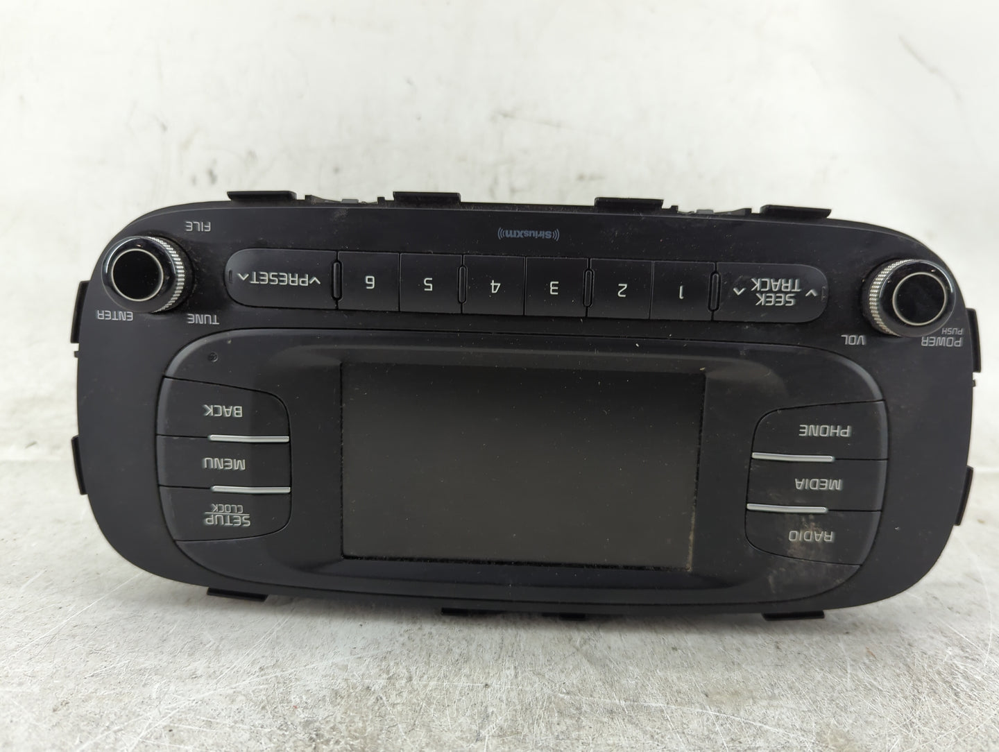 2017-2019 Kia Soul Radio AM FM Cd Player Receiver Replacement P/N:96170-B2490CA ACBA2B2AN, M30420012553 Fits Fits 2017 2018 
