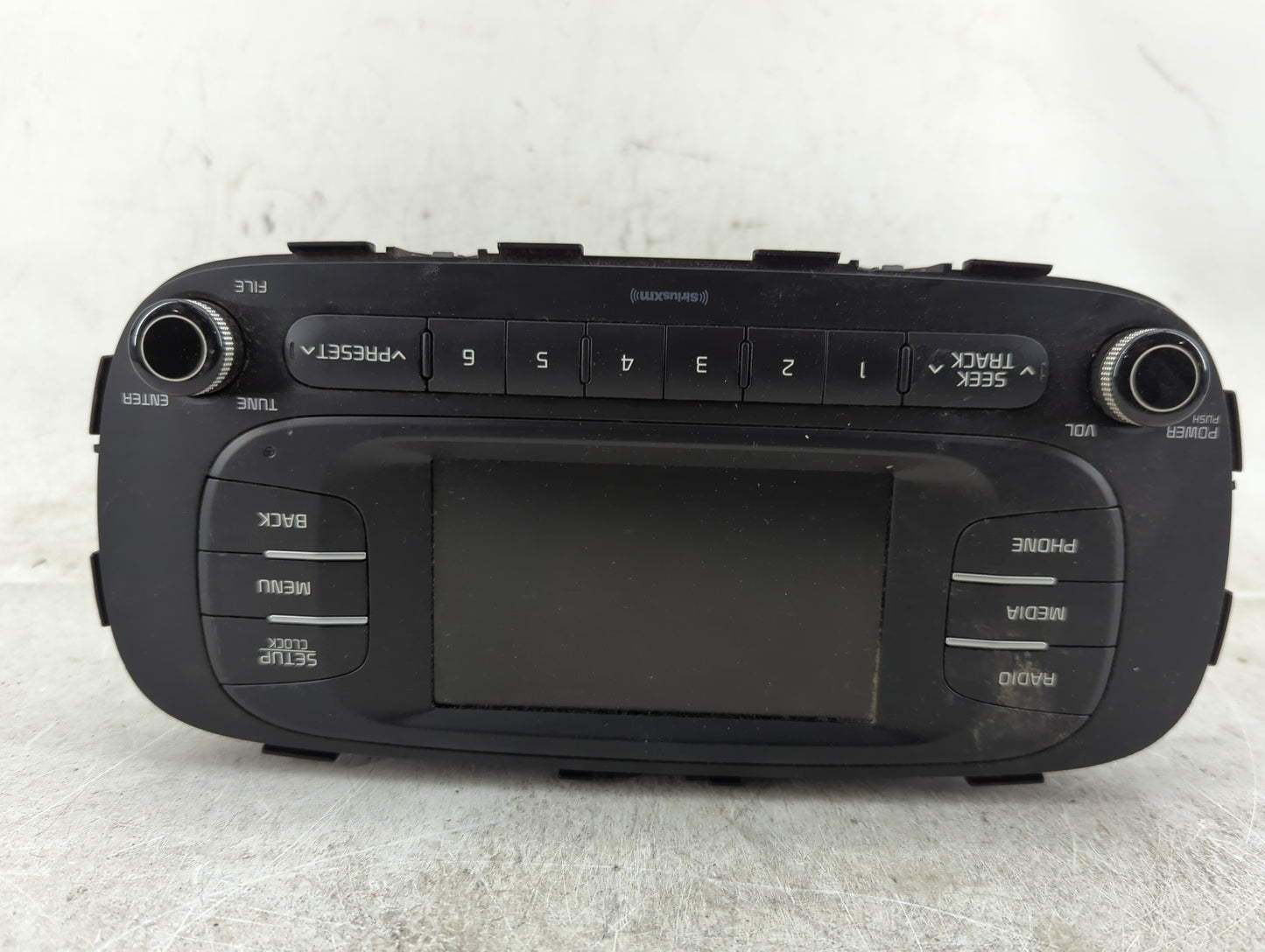 2017-2019 Kia Soul Radio AM FM Cd Player Receiver Replacement P/N:96170-B2490CA ACBA2B2AN, M30420012553 Fits Fits 2017 2018 