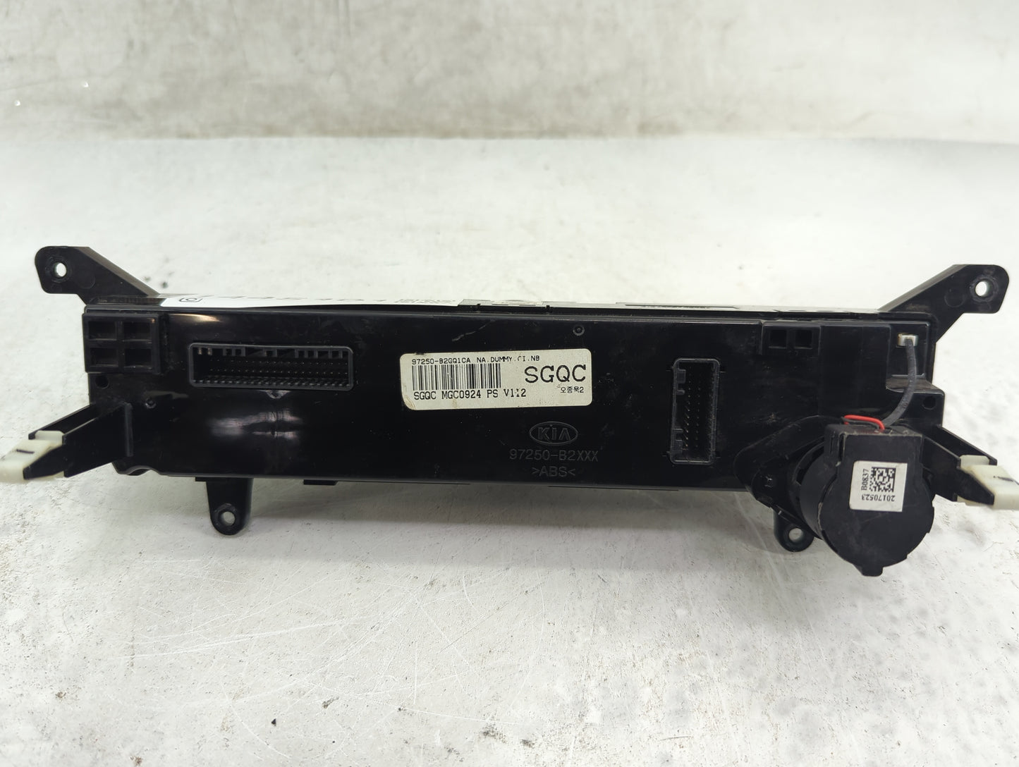 2017-2019 Kia Soul Climate Control Module Temperature AC/Heater Replacement P/N:97250-B2GQ1CA 97250-B2XXX Fits Fits 2017 201
