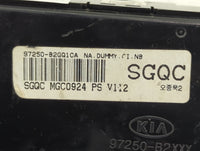 2017-2019 Kia Soul Climate Control Module Temperature AC/Heater Replacement P/N:97250-B2GQ1CA 97250-B2XXX Fits Fits 2017 201
