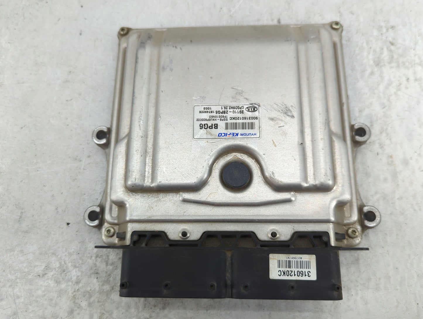 2017-2019 Kia Soul PCM Engine Control Computer ECU ECM PCU OEM P/N:39110-2BPG6 9003160120KC Fits Fits 2017 2018 2019 OEM Use