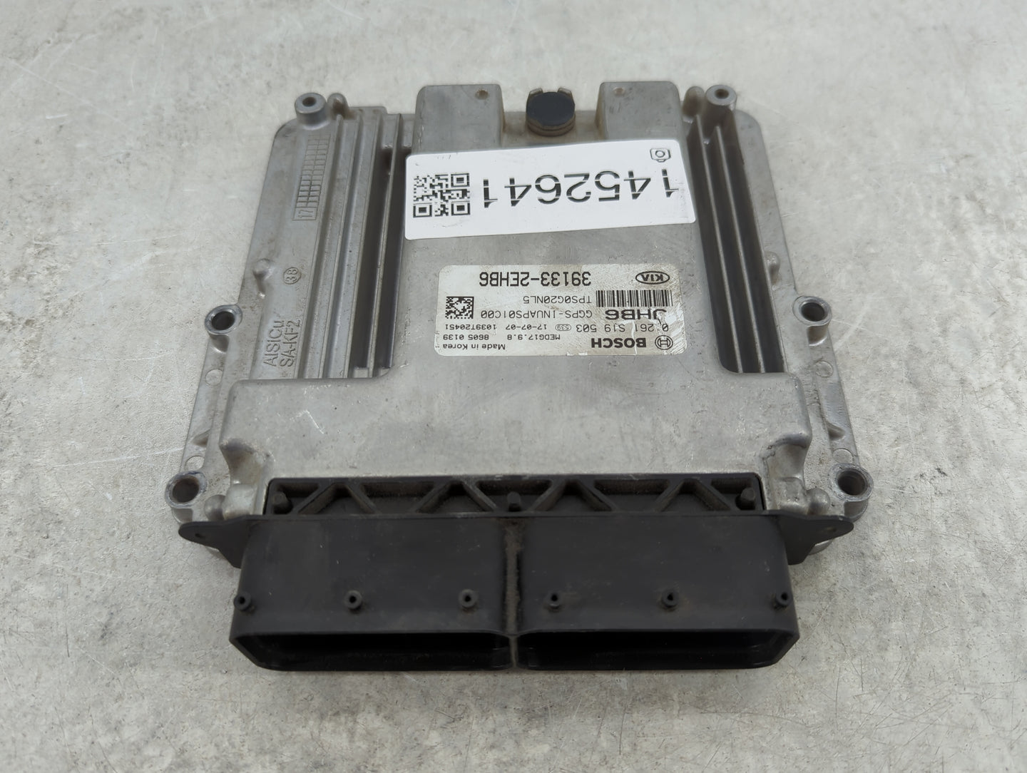2017-2018 Kia Soul PCM Engine Control Computer ECU ECM PCU OEM P/N:39133-2EHB6 0261S19503, 39132-2EHB6 Fits Fits 2017 2018 O