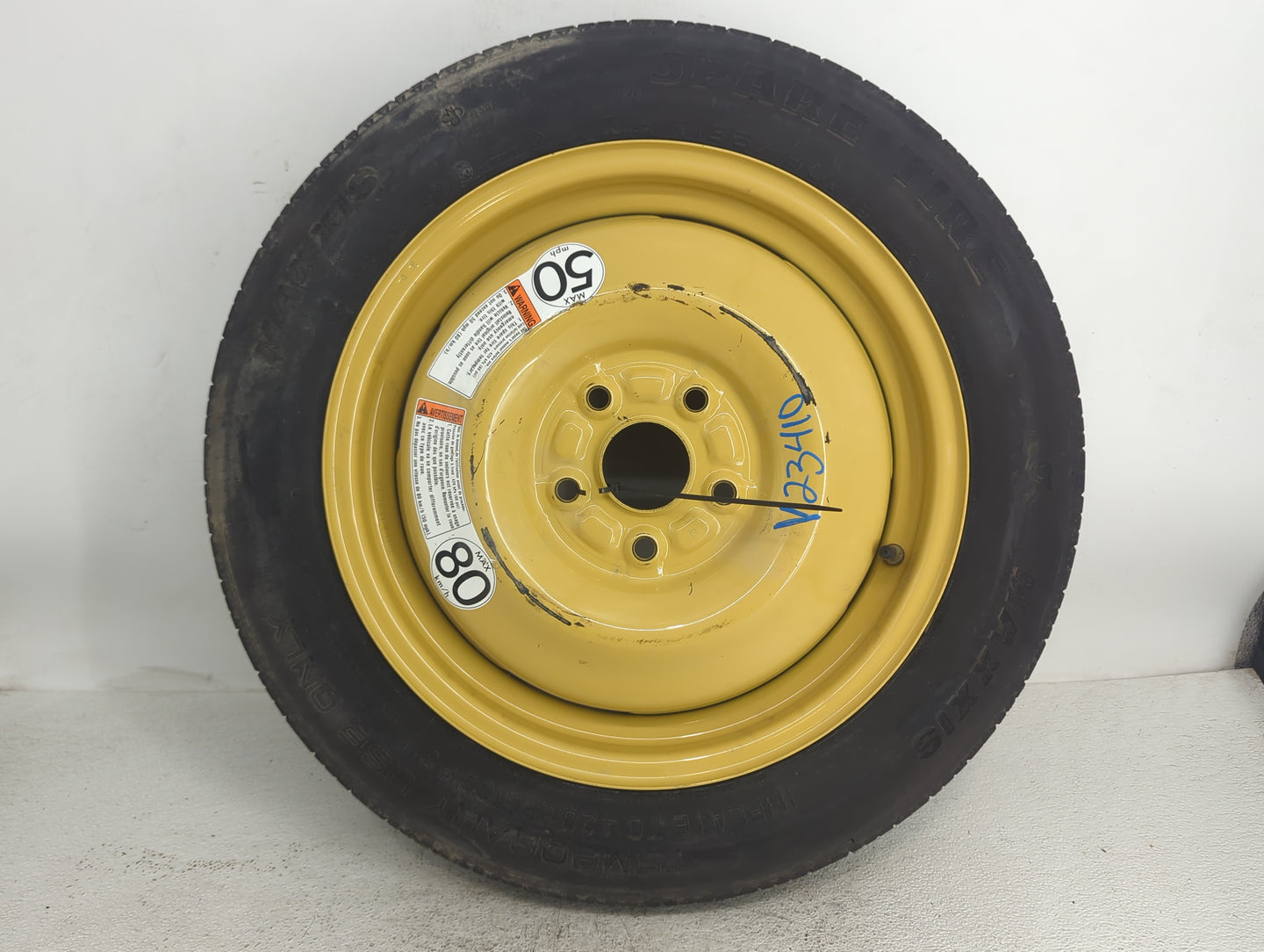 2014-2022 Kia Soul Spare Donut Tire Wheel Rim Oem 1462016 - Oemusedautoparts1.com