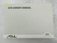 2018 Kia Soul Owners Manual Book Guide P/N:JB2O-EU7OD OEM Used Auto Parts - Oemusedautoparts1.com