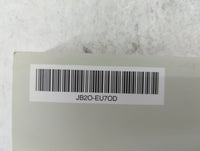 2018 Kia Soul Owners Manual Book Guide P/N:JB2O-EU7OD OEM Used Auto Parts - Oemusedautoparts1.com