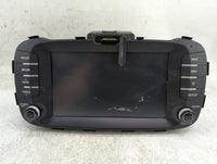 2018-2019 Kia Soul Radio AM FM Cd Player Receiver Replacement P/N:96560-B2511CA AVC4282AN Fits Fits 2018 2019 OEM Used Auto 