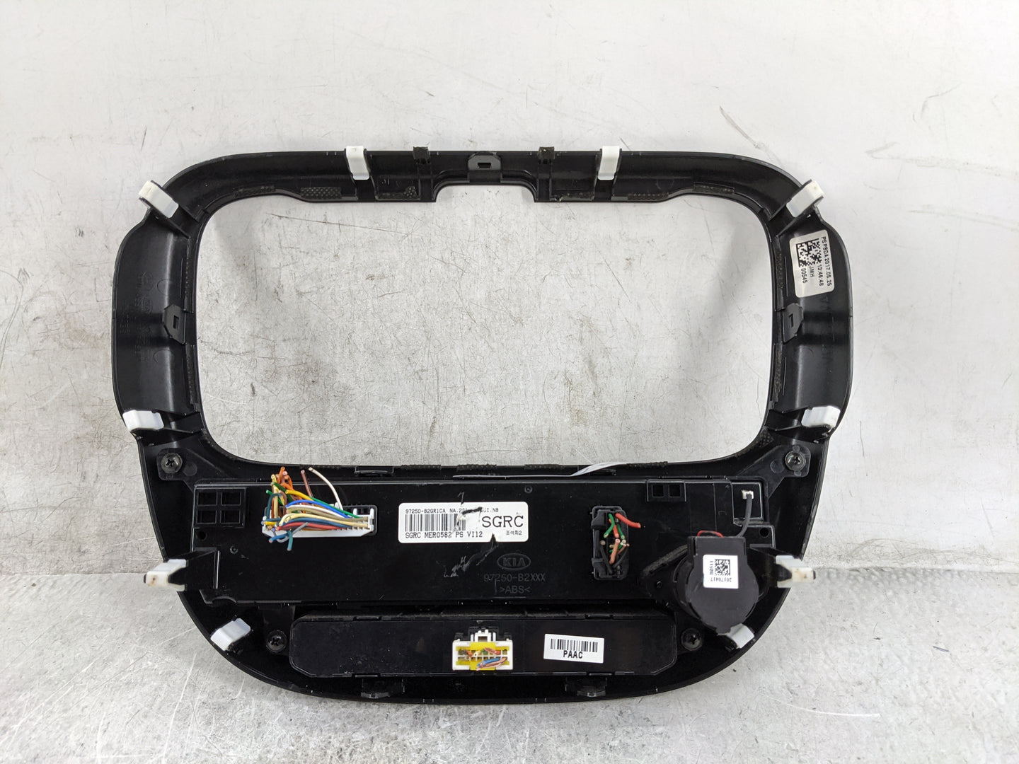 2017-2019 Kia Soul Climate Control Module Temperature AC/Heater Replacement P/N:97250-B2GR1CA 97250-B2XXX Fits Fits 2017 201