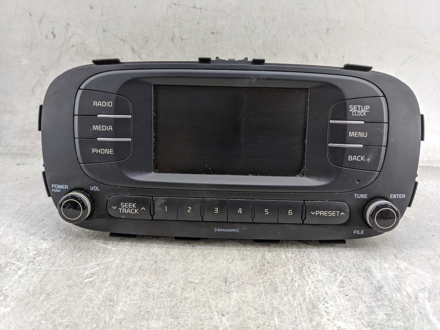 2017-2019 Kia Soul Radio AM FM Cd Player Receiver Replacement P/N:96170-B2490CA ACBA2B2AN, TQ8-ACBA2B2AN Fits Fits 2017 2018