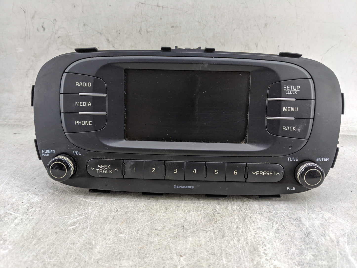 2017-2019 Kia Soul Radio AM FM Cd Player Receiver Replacement P/N:96170-B2490CA ACBA2B2AN, TQ8-ACBA2B2AN Fits Fits 2017 2018