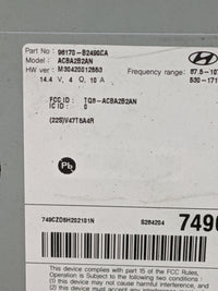2017-2019 Kia Soul Radio AM FM Cd Player Receiver Replacement P/N:96170-B2490CA ACBA2B2AN, TQ8-ACBA2B2AN Fits Fits 2017 2018