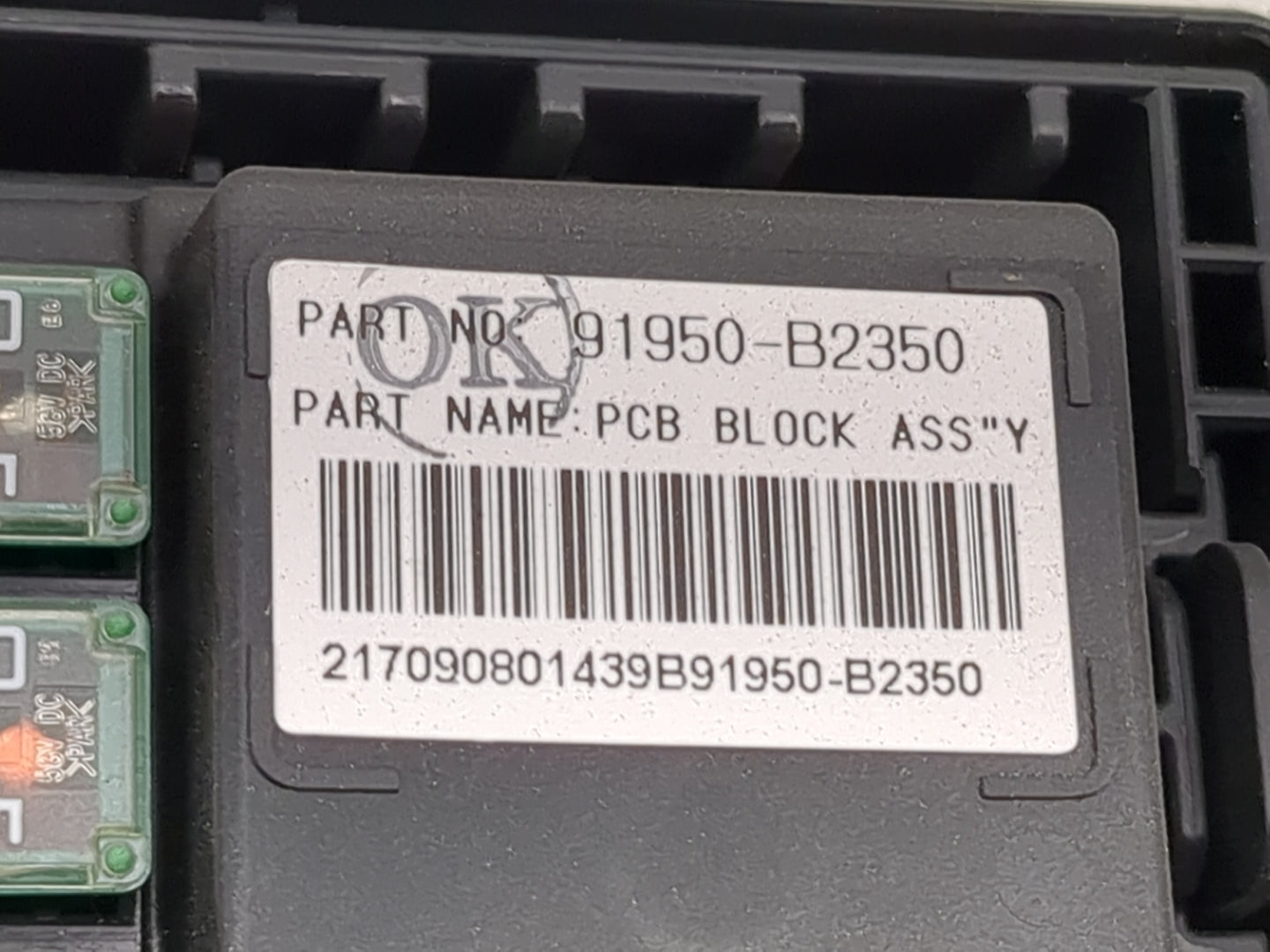 2017-2019 Kia Soul Fusebox Fuse Box Panel Relay Module P/N:91950-B2350 Fits Fits 2017 2018 2019 OEM Used Auto Parts - Oemuse
