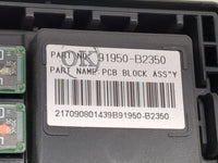 2017-2019 Kia Soul Fusebox Fuse Box Panel Relay Module P/N:91950-B2350 Fits Fits 2017 2018 2019 OEM Used Auto Parts - Oemuse