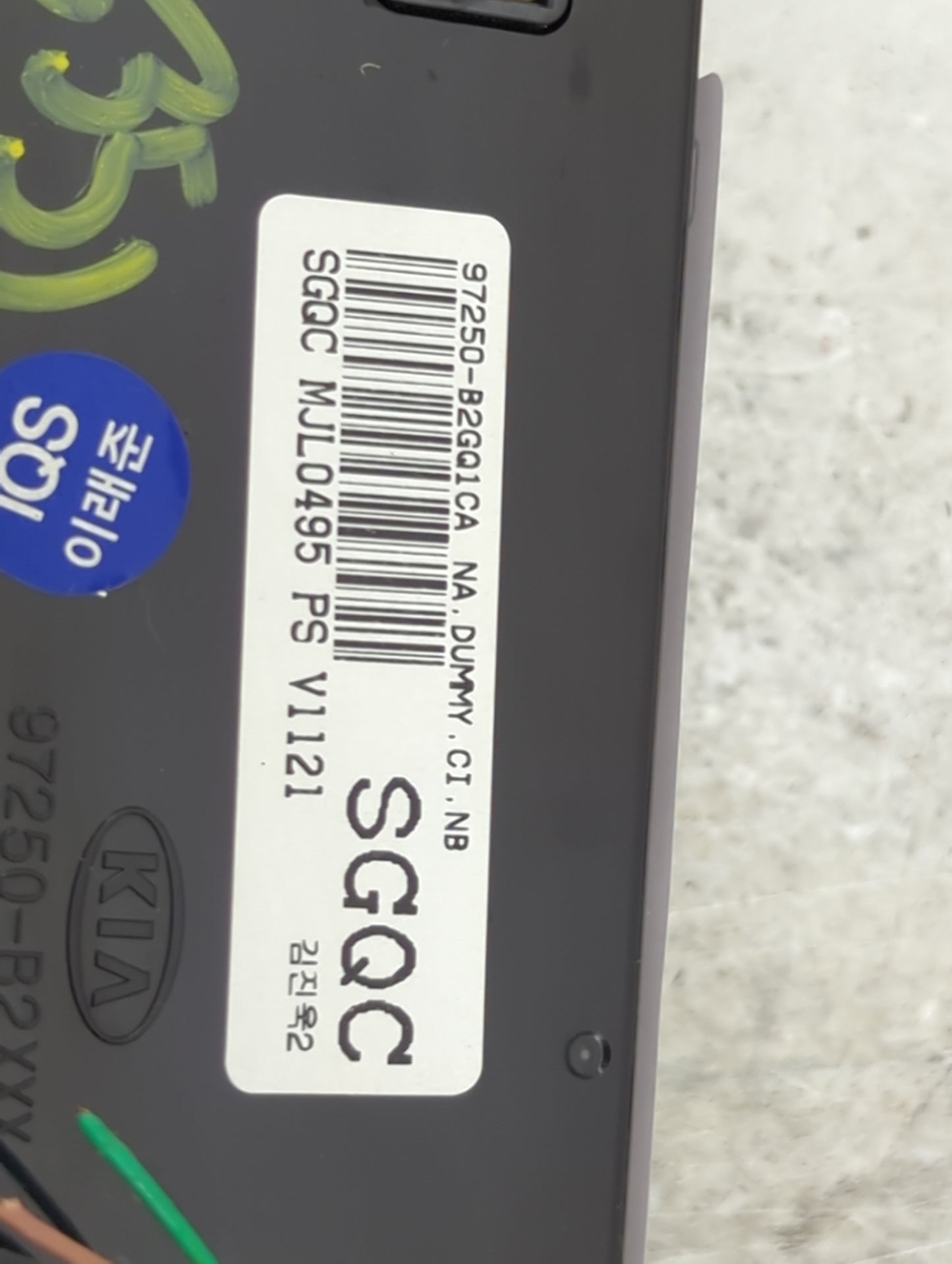 2017-2019 Kia Soul Climate Control Module Temperature AC/Heater Replacement P/N:97250-B2GQ1CA Fits Fits 2017 2018 2019 OEM U