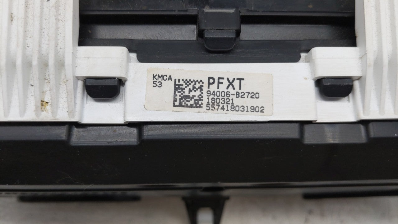 2017-2019 Kia Soul Instrument Cluster Speedometer Gauges P/N:94006-92720 94006-B2720 Fits Fits 2017 2018 2019 OEM Used Auto 