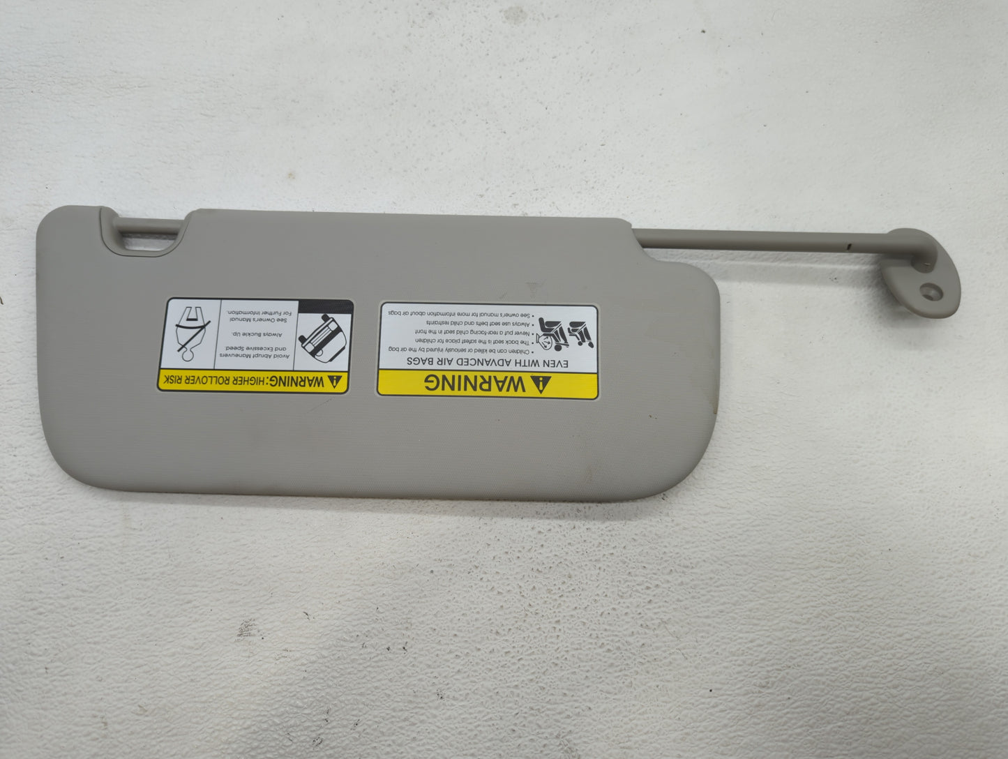 2014-2019 Kia Soul Sun Visor Shade Replacement Driver Left Mirror Fits Fits 2014 2015 2016 2017 2018 2019 OEM Used Auto Part