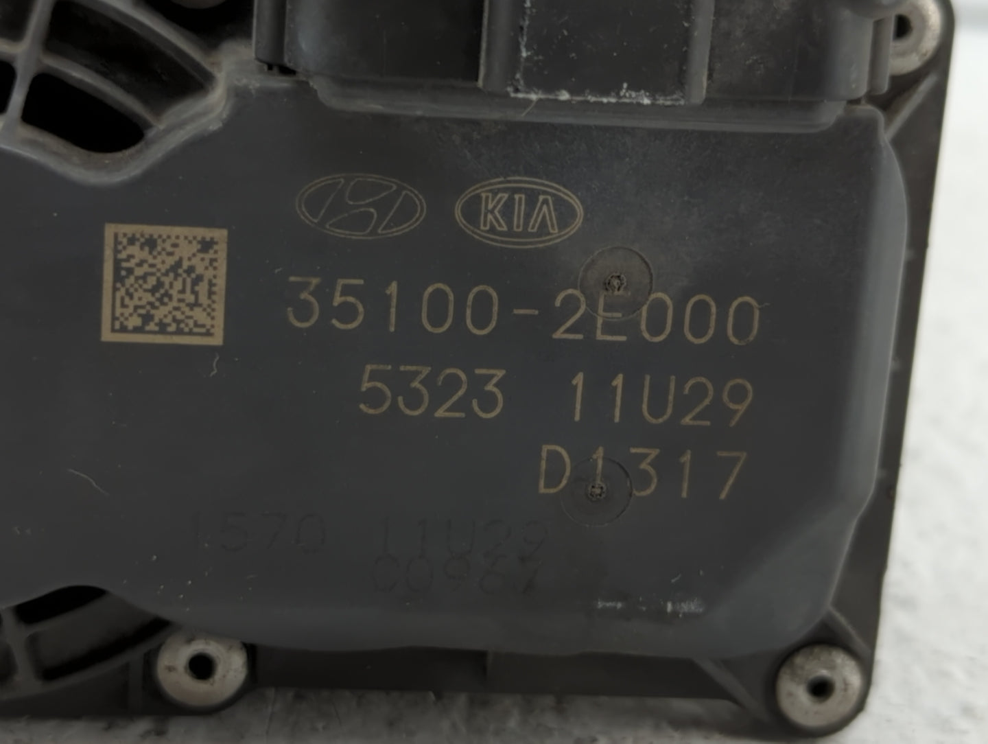 2014-2019 Kia Soul Throttle Body P/N:35100-2E000 1302150124, 35100-2E710 Fits Fits 2011 2012 2013 2014 2015 2016 2017 2018 2